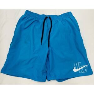 Nike Men’s Swim Active Athletic Shorts Blue Size XL
